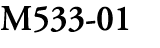 M533 01